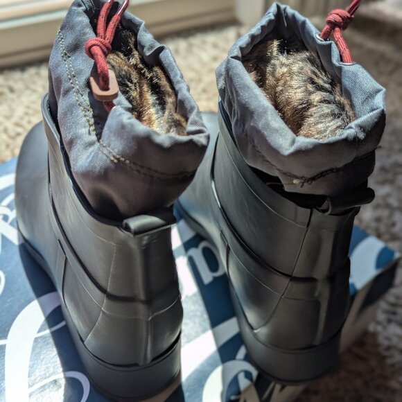 Lucky Brand Women's Rubber Boots Size 9 - Picture 10 of 11